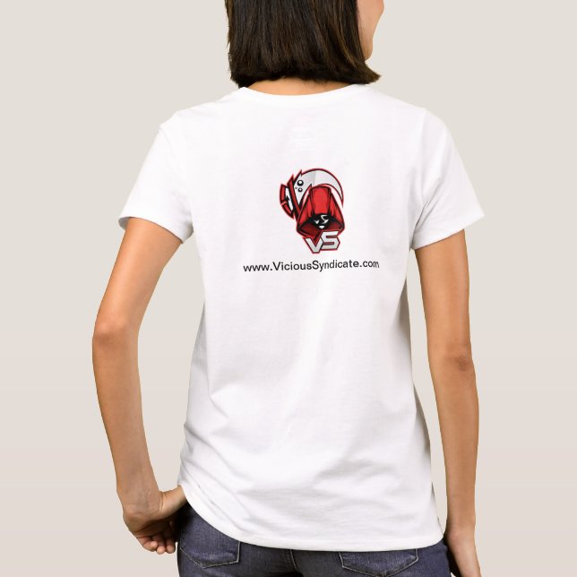 [vS Logo] Women's T-Shirt (Back)