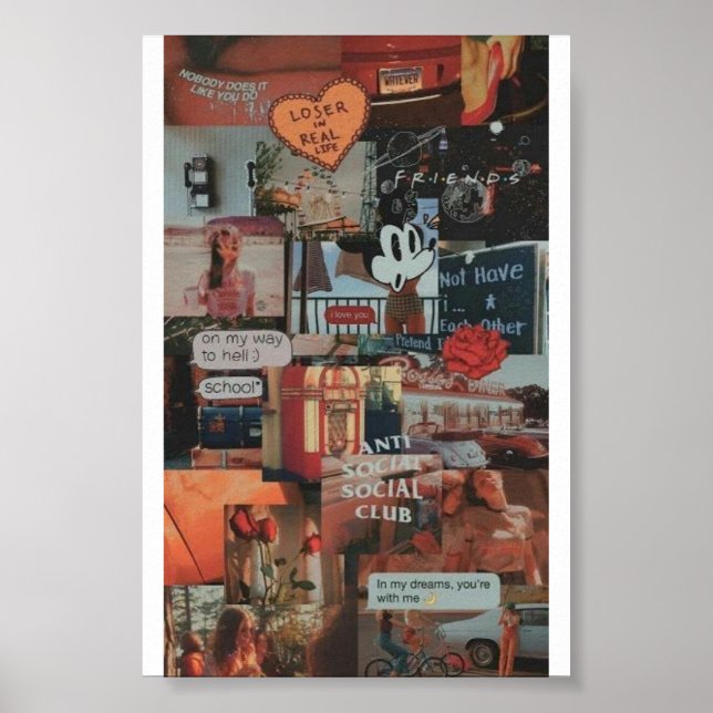 vsco wallpaper poster (Front)