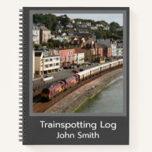 VSOE train trainspotting log - your photo and name