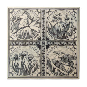 VT0053 Reproduction Antique Transferware Tile