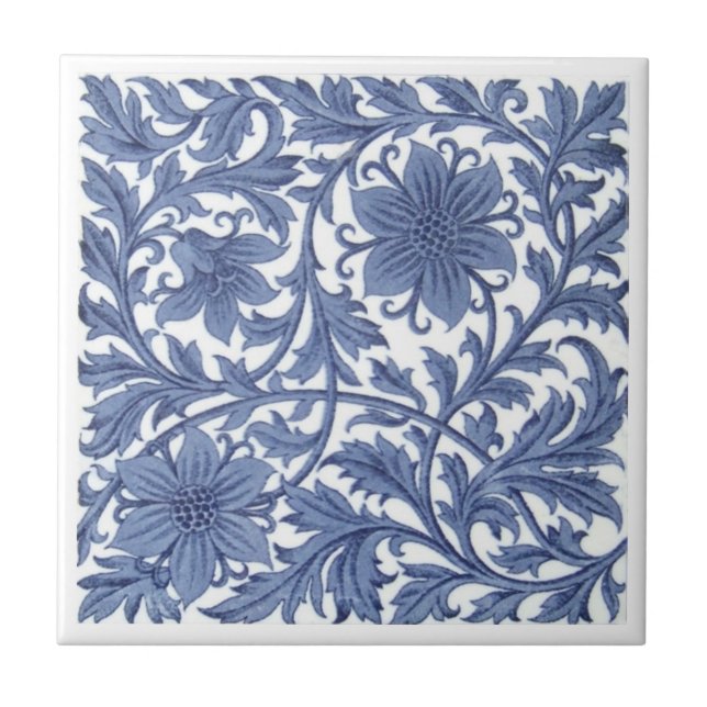 VT0059 Reproduction Antique Transferware Tile (Front)