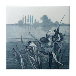 VT0065 Reproduction Antique Transferware Ceramic Tile