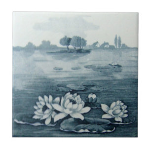 VT0068 Reproduction Antique Transferware Tile