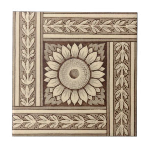 VT0074 Reproduction Antique Transferware Ceramic Tile