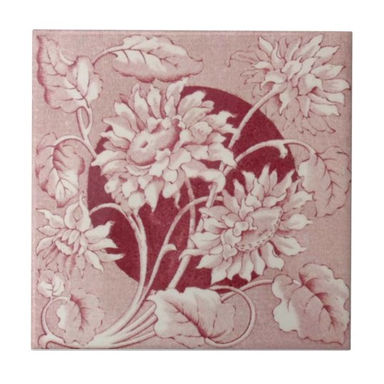 VT0102 Reproduction Antique Transferware Ceramic Tile