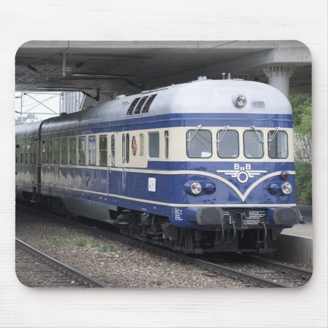 VT 5145 Blauer Blitz Mouse Pad (Front)