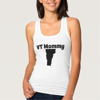 VT Mommy Tank Top Mom Gift, Vermont Mama Love!