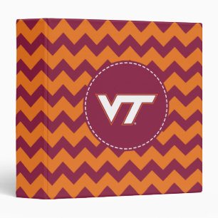 VT Virginia Tech 3 Ring Binder