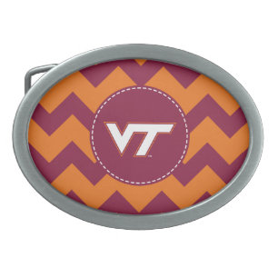 VT Virginia Tech Belt Buckle
