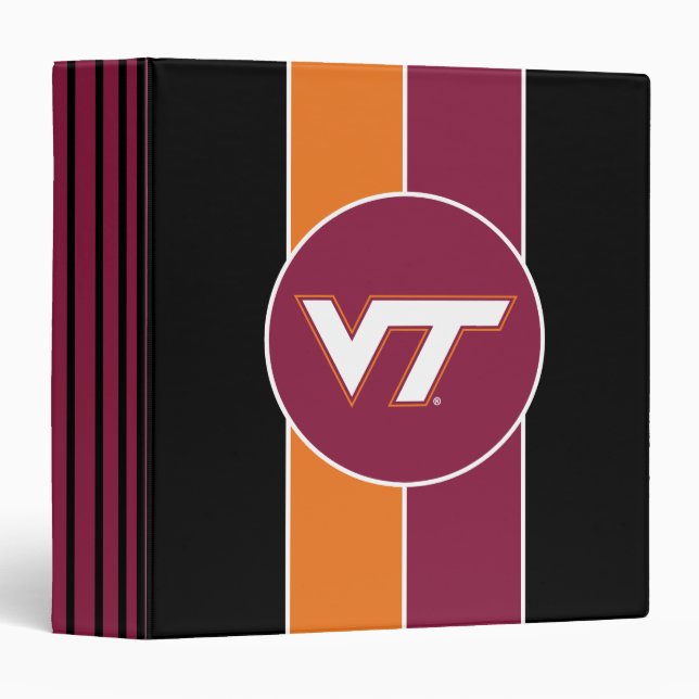 VT Virginia Tech Binder (Front/Spine)