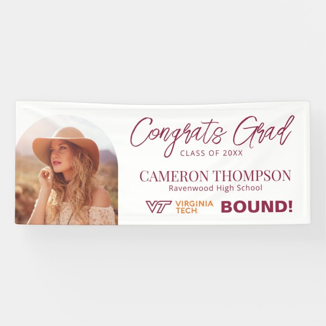 VT Virginia Tech Bound  Banner (Horizontal)