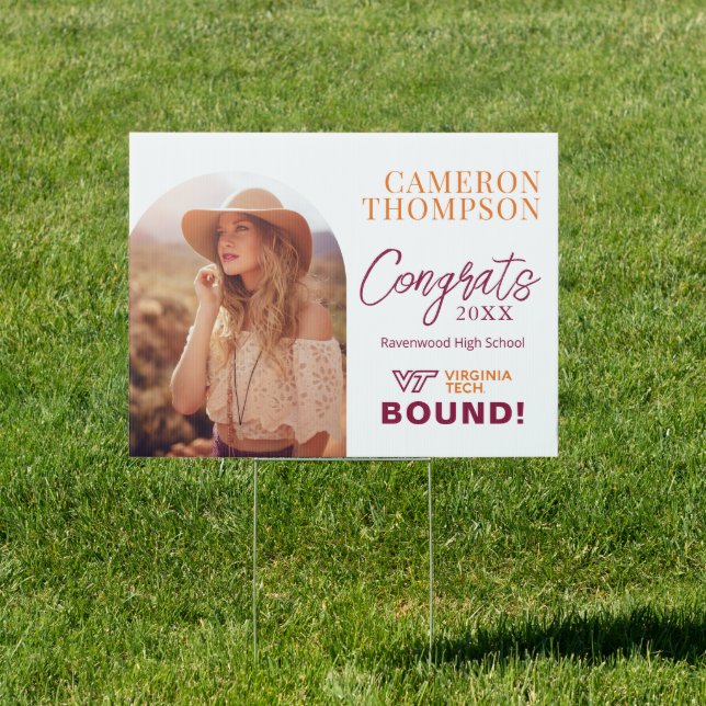 VT Virginia Tech Bound Sign (Insitu)