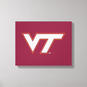 VT Virginia Tech Canvas Print