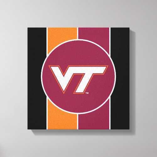 VT Virginia Tech Canvas Print