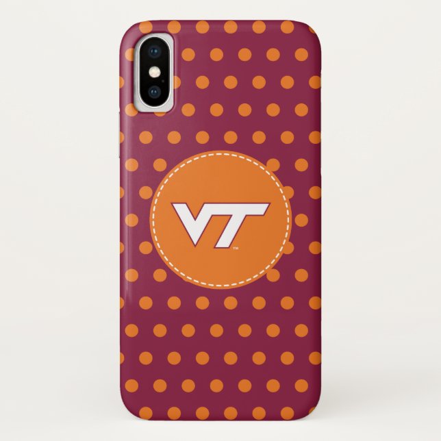 VT Virginia Tech Case-Mate iPhone Case (Back)