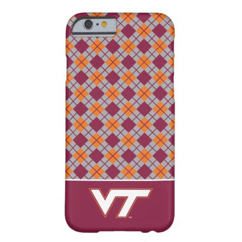 VT Virginia Tech Barely There iPhone 6 Case