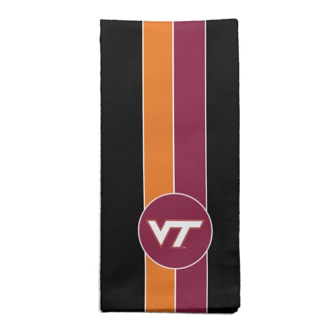 VT Virginia Tech Cloth Napkin (Folded)