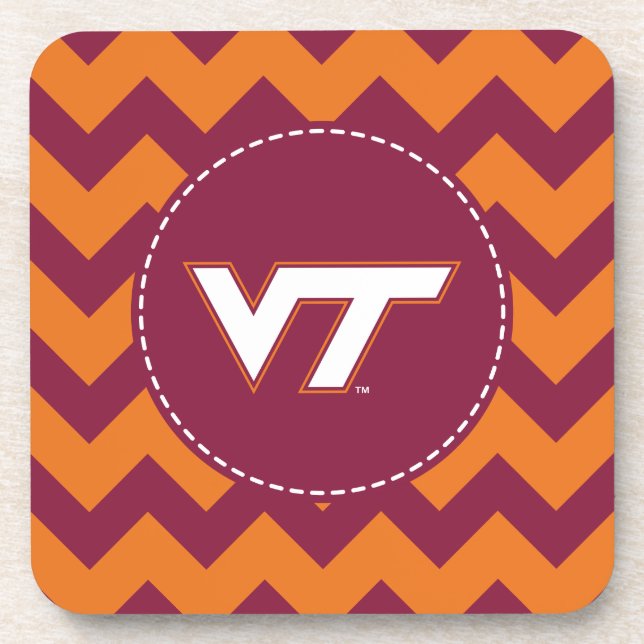 VT Virginia Tech Coaster (Front)