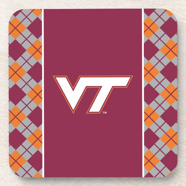 VT Virginia Tech Coaster (Front)