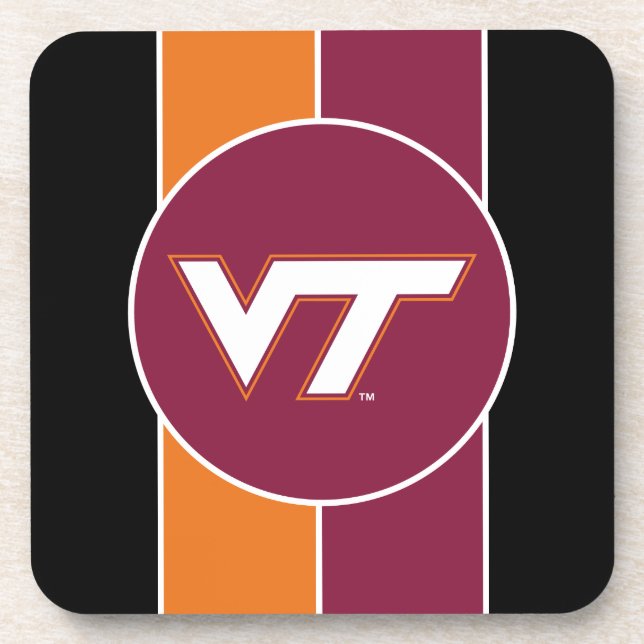 VT Virginia Tech Coaster (Front)