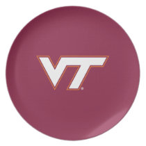 VT Virginia Tech Dinner Plate