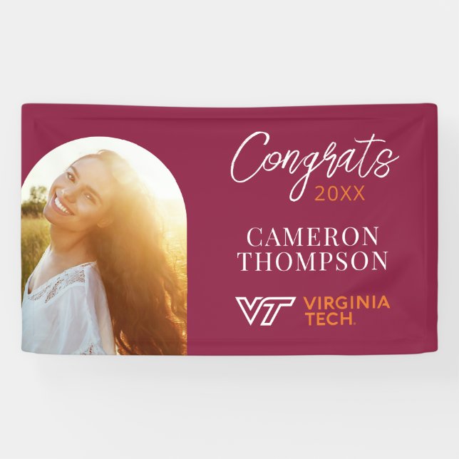 VT Virginia Tech Graduate Banner (Horizontal)