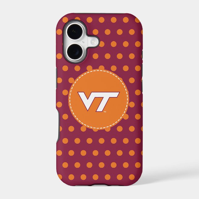 VT Virginia Tech Iphone Case (Back)