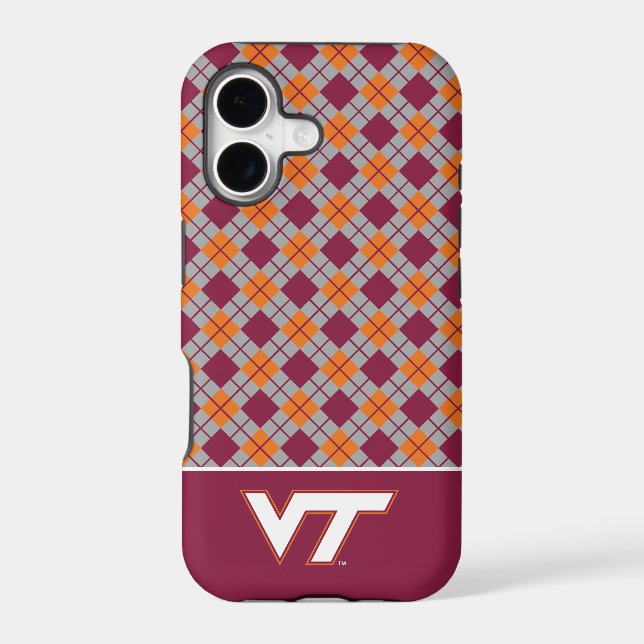 VT Virginia Tech Iphone Case (Back)