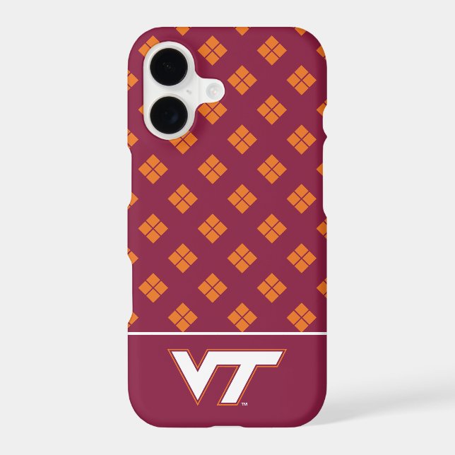 VT Virginia Tech Iphone Case (Back)