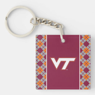 VT Virginia Tech Keychain