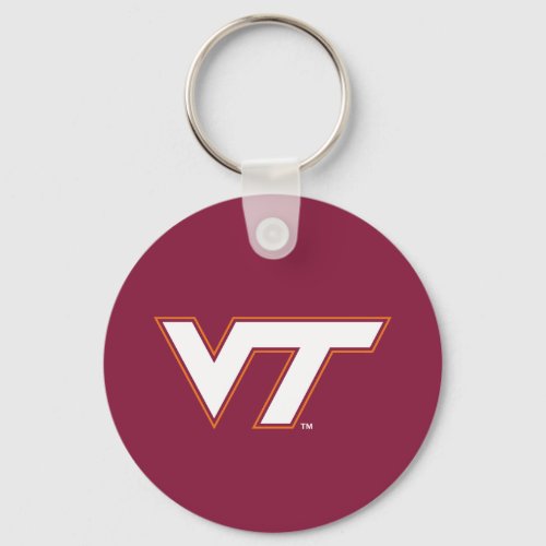 VT Virginia Tech Keychain