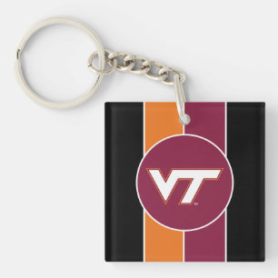 VT Virginia Tech Keychain