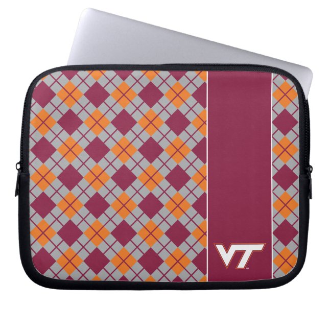 VT Virginia Tech Laptop Sleeve (Front)