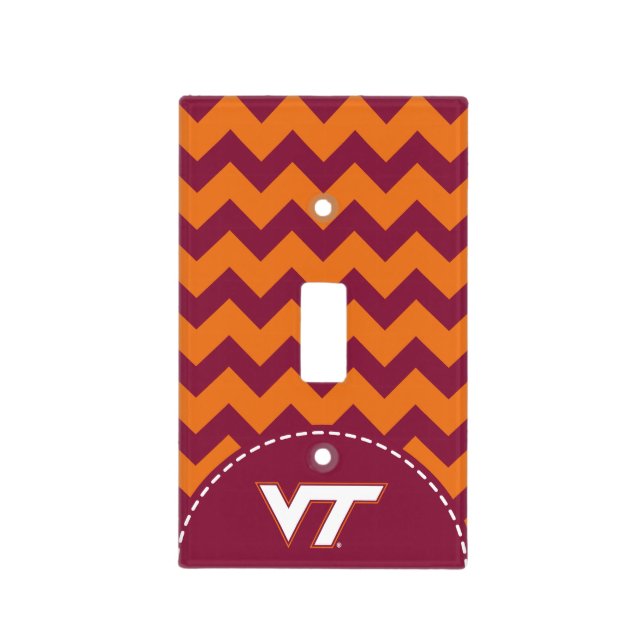 VT Virginia Tech Light Switch Cover (Front)