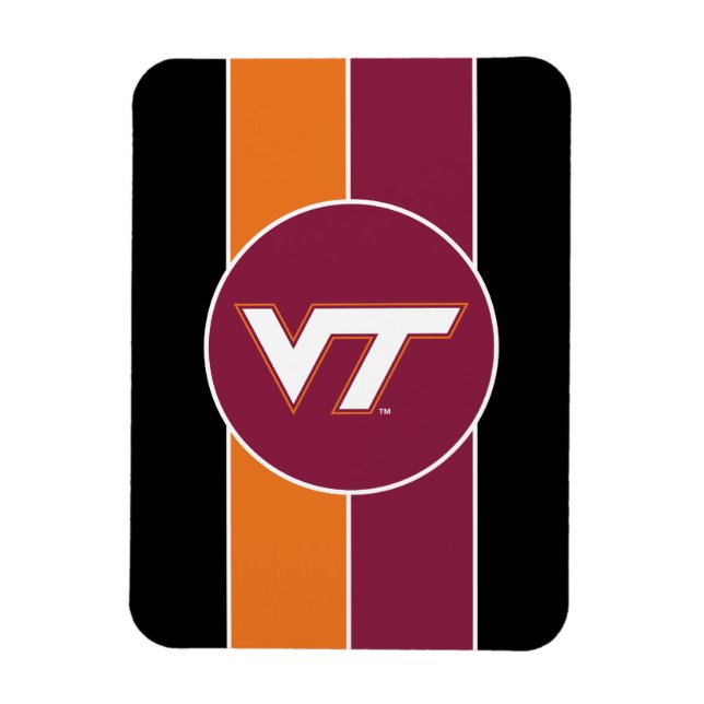 VT Virginia Tech Magnet (Vertical)
