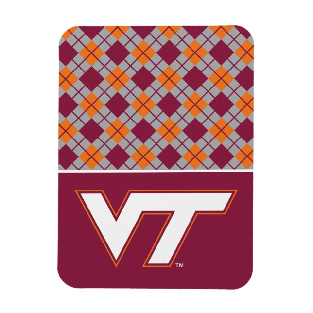 VT Virginia Tech Magnet (Vertical)