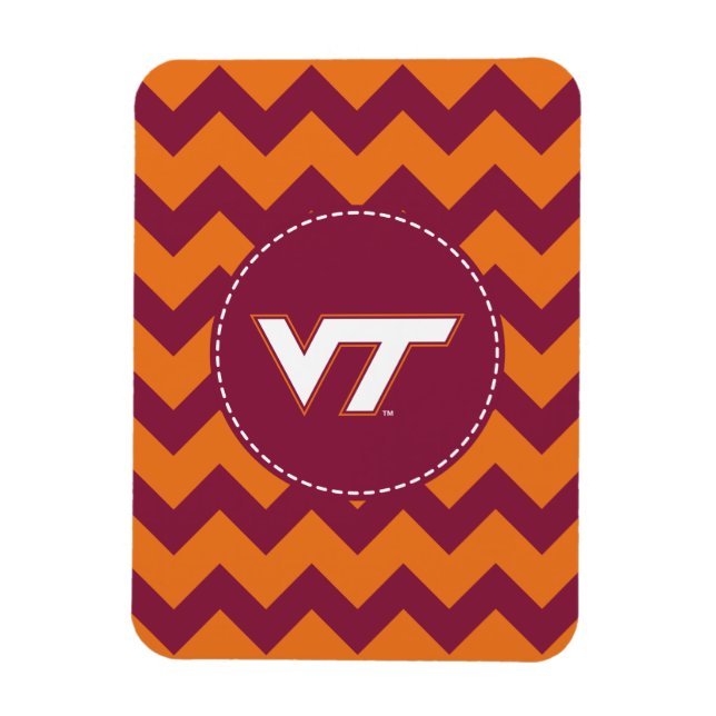 VT Virginia Tech Magnet (Vertical)