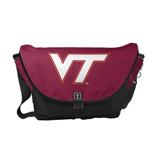 VT Virginia Tech Messenger Bag (Front)