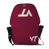 VT Virginia Tech Messenger Bag (Back Open)