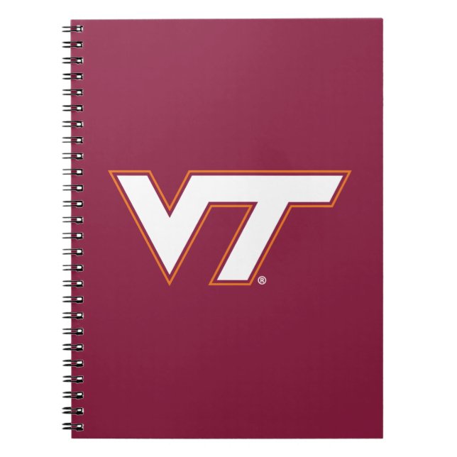 VT Virginia Tech Notebook (Front)