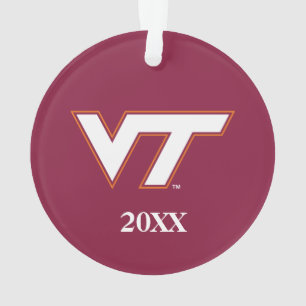 VT Virginia Tech Ornament