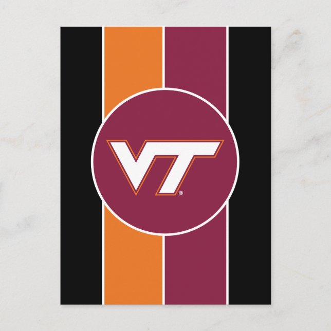 VT Virginia Tech Postcard (Front)