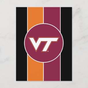 VT Virginia Tech Postcard