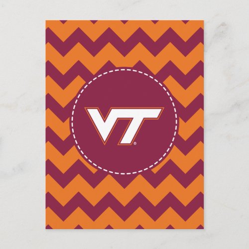 VT Virginia Tech Postcard