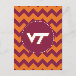 VT Virginia Tech Postcard