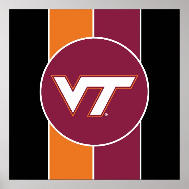 VT Virginia Tech Poster (Front)