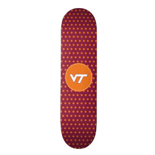 VT Virginia Tech Skateboard Deck