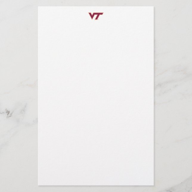 VT Virginia Tech Stationery (Front)