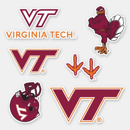 VT Virginia Tech Sticker