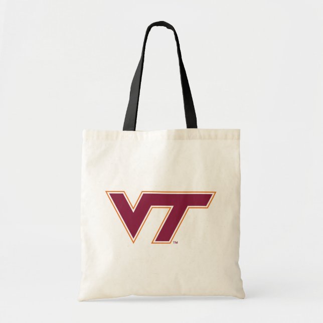 VT Virginia Tech Tote Bag (Front)